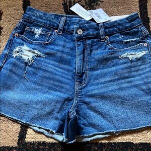 American Eagle Denim mom Shorts 6
